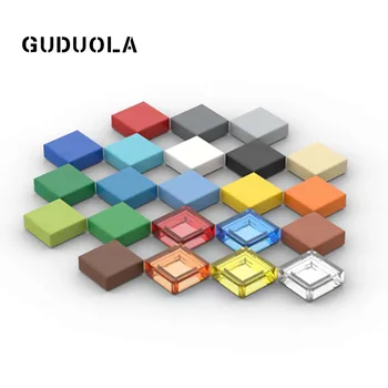 Guduola Faianta 1x1 cu Groove 3070 Cărămidă Special 3070b MOC Bloc Mic de Particule Jucării 300pcs/LOT