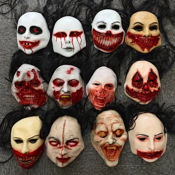 Halloween Înfricoșător Zombie Sângeroase Masti Horror Vampir Masca Cosplay Accesorii De Groază Mască De Latex Modele