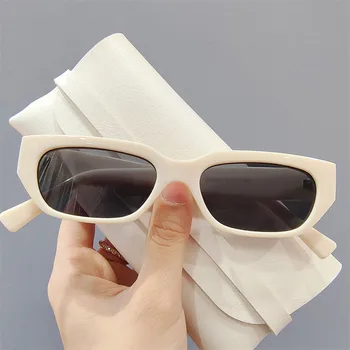 HKNA Mici Cateye ochelari de Soare Femei 2022 Ochi de Pisica Ochelari de Soare Nuante pentru Femei/Bărbați Ochelari de Lux Lentes De Sol Mujer UV400