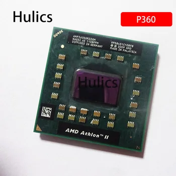 Hulics Folosit AMD Athlon II Dual-Core Mobile P360 2.3 GHz Dual-Core Dual-Fir 2009 09 CPU Procesor AMP360SGR22GM Socket S1