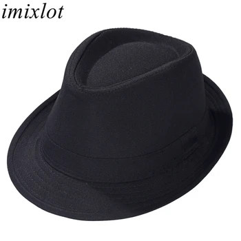 Imixlot 2020 Simplu Nou Moda pentru Bărbați Anglia Stil de Jazz Pălărie de Cowboy pentru Femei Primavara-Vara Bowler Capac Clasic Casual Plaja Palarie de Soare