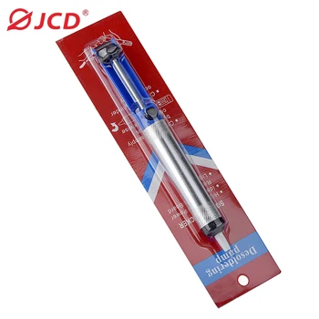 JCD fier de lipit pumpit Dezlipit Pompe de Aluminiu Lipire Fraier Instrument de Ștergere Dispozitiv Albastru Vid de Lipit Desolder