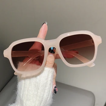 KAMMPT Epocă Pătrat ochelari de Soare Barbati Femei Moda Retro Gradient de sex Masculin Shades Ochelari de Noi în Modă Brand de sex Feminin de Ochelari de Soare