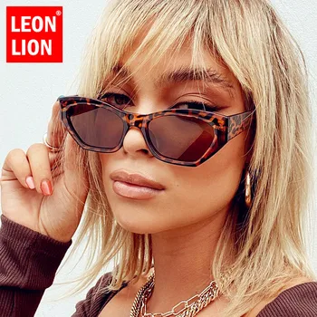 LeonLion de Lux ochelari de Soare Cateye Femei 2021 Epocă Ochelari de vedere Femei/Bărbați Ochi de Pisica cu Ochelari Femei Retro Gafas De Sol Mujer UV400