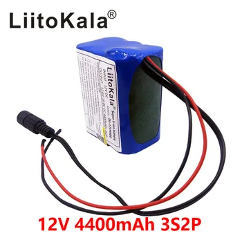 LiitoKala de Înaltă Calitate Portabil 12V 4400mAH 18650 Baterie Reîncărcabilă Litiu Baterii Pack Pentru CCTV aparat de Fotografiat MIJLOCUL GPS 4000mah