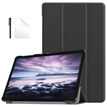 Magnetic PU Piele Caz Pentru Samsung Galaxy Tab Un A2 10.5 inch 2018 T590 T595 T597 SM-T595 Smart Tablet Stand caz de +film+pen