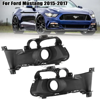 Masina Barei de protecție Față de Lumina de Ceață Lampă Capac pentru Ford Mustang 2015 2016 2017 Faruri Acoperă Rama Decor Exterior Accesorii