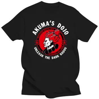 Mens Îmbrăcăminte Om Haine De Luptători De Stradă Akumas Dojo Dezlănțui Întuneric Hadou Sport Ph69 Negru T-Shirt Tricou Sport