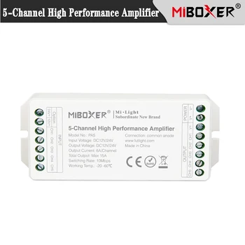 Mi Lumina AP5 15A 5-Canal de Înaltă Performanță Amplificator,Seria Controller Si toate PWM de Tip Controler cu Led-uri DC12/24V