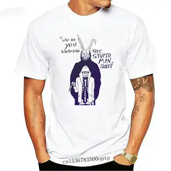 Moda Noua Donnie Darko Gâtul Rundă T camasi Topuri de Vara Tricou Ateu Maneca Pur Molie Amuzant Tricouri de Vara pentru Adulti
