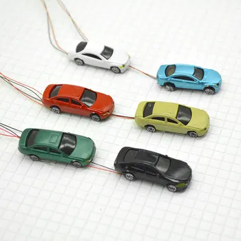 Modelul LED 12V lumina jucarii auto 1:150 scară miniaturală pentru diorama mici arhitectura clădirilor face layout kituri