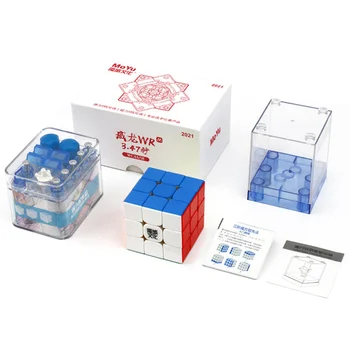 Moyu Weilong WRM 2021 Magnetic Cub 3x3 Magnetice Viteza Cub Magic ACA Profesionale Puzzle Cubo Magico Jucarii Educative Cadou