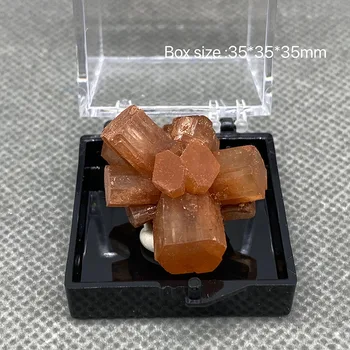 Naturale aragonit quartzo cristal spero pedra cluster nefelin espaço cura pedras naturais e minerais cutie dimensiune 35*35*35 mm