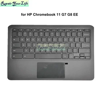 NE Laptop zonei de Sprijin pentru mâini Tastaturi Pentru HP Chromebook 11 G7 EE G8 EE cu Touchpad Tastatura Top Cover L52573-001 L82760-001, NSK-XU1SQ