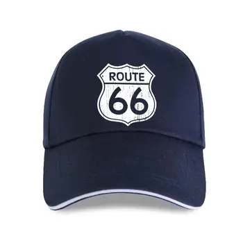 New Route 66 Motociclist Driver de Moda pentru Bărbați Originalitate Grafic șapcă de Baseball de Sus