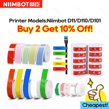 Niimbot D11 Mini-Imprimantă De Etichete De Hârtie De Imprimare Rezistent La Apa Pret Eticheta Pure Color Transparent Rezistent La Zgarieturi Eticheta Autocolant