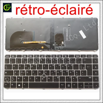 Noi francez cu iluminare de fundal tastatură Azerty pentru HP EliteBook 840 G3 745 G3 745 G4 840 G4 848 G4 836308-051 821177-051 NSK-CY2BV FR