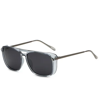 Noi Polarizat ochelari de Soare pentru Vânt în aer liber Dovada cu Scuturi Laterale Anti-Praf Anti Stropi UV400 Anti-Orbire Ochelari