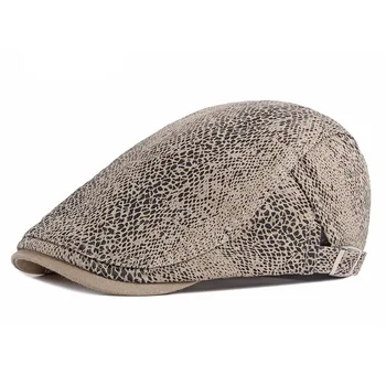 Noi Sarpe Material Pălărie Vânzător De Ziare Bărbați Femei De Calitate Marca Retro Taximetrist Ivy Pălărie Primavara-Vara Capac De Vânzător De Ziare