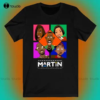 Noua Martin Gina Show Tv de Desene animate pentru Bărbați Tricou Negru Marimea S La 5Xl Bumbac Tricou Unisex