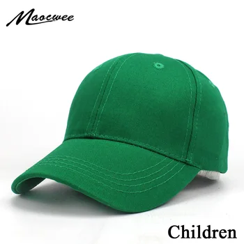 Nouă Copii Pălării Copii Snapback culoare Solidă Șapcă de Baseball Primăvara și vara umbra de protecție solară Băieți și Fete, Sepci Hip Hop Pălării 2018