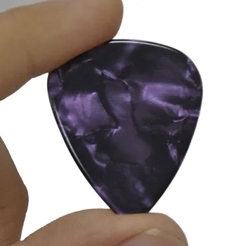 O mulțime de 50pcs Violet Pearl de Celuloid Ponturi Chitara Plectrums 0.46 0.71 mm mm 0.96 mm
