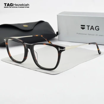 optic ochelari cadru bărbați baza de prescriptie medicala miopie calculator ochelari de vedere ochelari rame pentru femei de moda Retro ochelari T0625