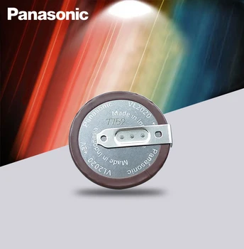 Panasonic Original VL2020 3V 20mAh monedă tip baterie reîncărcabilă 90 de grade file litiu baterie buton