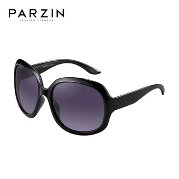 PARZIN Polarizate Supradimensionat ochelari de Soare pentru Femei Brand de Design de Moda de Mare Cadru Retro Femei Ochelari Negri UV400 Gafas De Sol Mujer