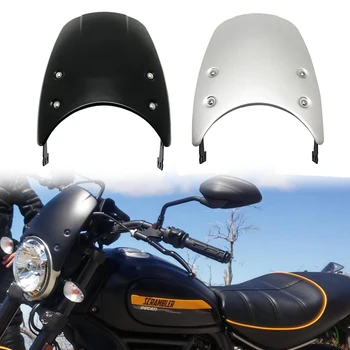 Pentru Ducati Scrambler 400 800 Clasic Pictograma 2015-2021 2019 2020 Motocicleta Aluminiu Parbriz Parbriz Deflector De Vânt Protector