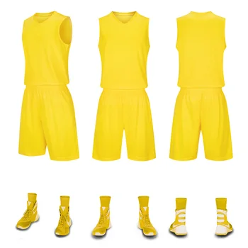 Personalizate Gol de Baschet new Jersey si Baschet set de pantaloni scurți Bărbați femei fără mâneci trening de formare de Baschet costum Sport