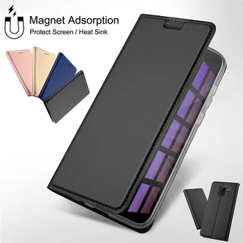 Piele Magnetic Book Flip Caz de Telefon Pentru Xiaomi Mi A2 Lite A1 Titularului Cardului de Acoperire Pentru Redmi Nota 7 5 6 Pro 5A Prim-4X 4 6A Plus