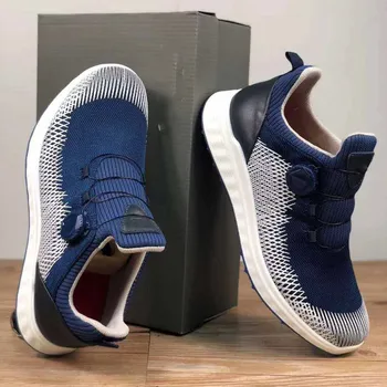 Primavara-Vara Pantofi de Golf pentru Barbati Respirabil în aer liber Bărbați Golf Sport Adidasi Spikeless Profesionist de Golf Formatori Barbati