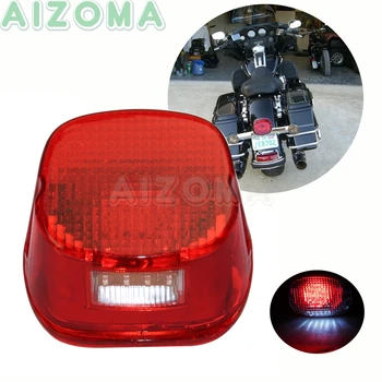 Red Motocicletă Frana LED Stopul w/ Înmatriculare Lampa Frana Pentru Harley Dyna Softail Touring Rege Drum Electra Glide 1999-2018