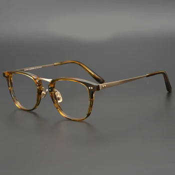 Retro ochelari de soare cadru bărbați Japonia designer de brand pătrat optice, ochelari de Miopie lectură femei ochelari de vedere baza de prescriptie medicala