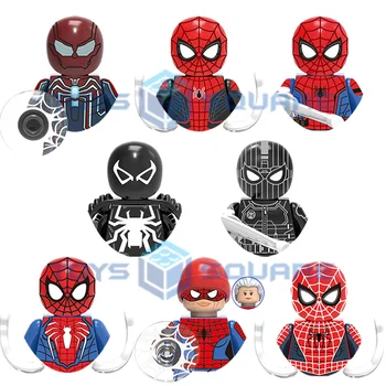Spider Agent Venin Om Model Blocuri MOC Cărămizi Set de Cadouri de Jucărie Pentru Copii