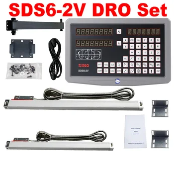 Strung Dro SDS6-2V Encoder Liniar Set/Kit 5U 5V TTL YHSINO Citire Digitală CHINO Scară de Afișare Dimensiuni 100MM la 1000MM Repede Fierbinte