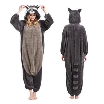 Unisex Pentru Adulti Onesies Animal Cosplay-O Singură Bucată Pijamale Kigurumi Sleepwear Costum