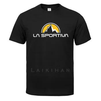 Vara La Sportiva Logo Om tricou cu Maneci Scurte T-shirt Barbati de Culoare tricouri T-shirt Pentru bărbați Topuri Harajuku Topuri