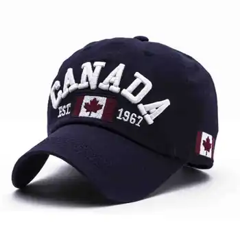 VORON 2017 Bumbac Gorras Canada Șapcă de Baseball Steagul Canadei Sapca Snapback Adjuatable Barbati Sepci de Baseball Brand Snapback Hat