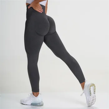 Yoga Pantaloni Jambiere, Colanti Pentru Femei Pantaloni Fără Sudură Sport Jambiere Groase De Talie Mare Foarte Elastic Push-Up Dresuri Pantaloni De Mujer